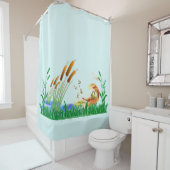 "Frog Honeymoon" Douchegordijn (In situ)