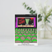 Frog Horror Film Grappige T-shirts Mokken Kaarten (Staand voorkant)
