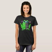 Frog In A World Full Of Grandmas Be A Glamma T-shirt (Voorkant volledig)