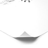 Frog in the rain print (part 3 of a set) perfect poster (Hoek)