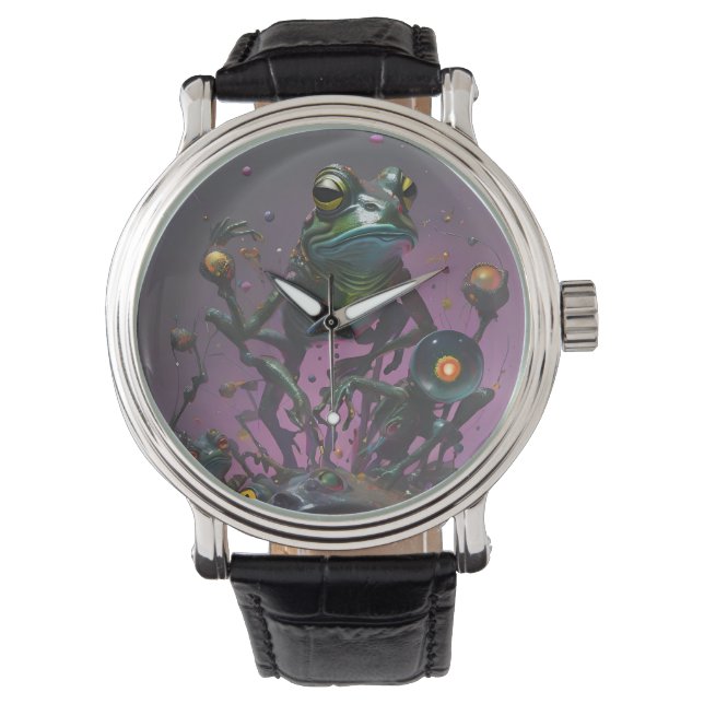 Frog It All II  Horloge (Voorkant)