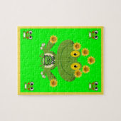 Frog Jigzaag Puzzle Legpuzzel (Horizontaal)