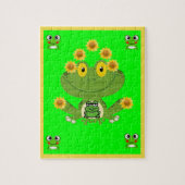 Frog Jigzaag Puzzle Legpuzzel (Verticaal)