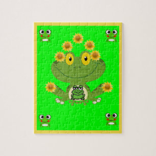 Frog Jigzaag Puzzle Legpuzzel