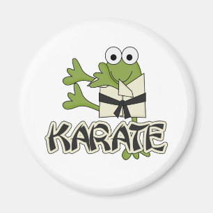 Frog Karate Tshirts en Gifts Magneet