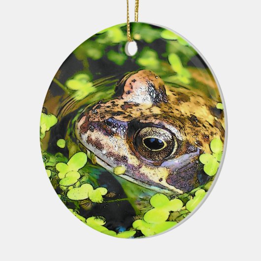 FROG KERAMISCH ORNAMENT (Links)