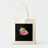Frog King Funky Meme Classic Style Tote Bag (Voorkant)