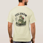 Frog Kingdom: Ribbit Adventures Wachten T-shirt (Achterkant)