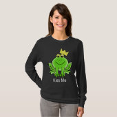 Frog Kiss Me T-shirt (Voorkant volledig)