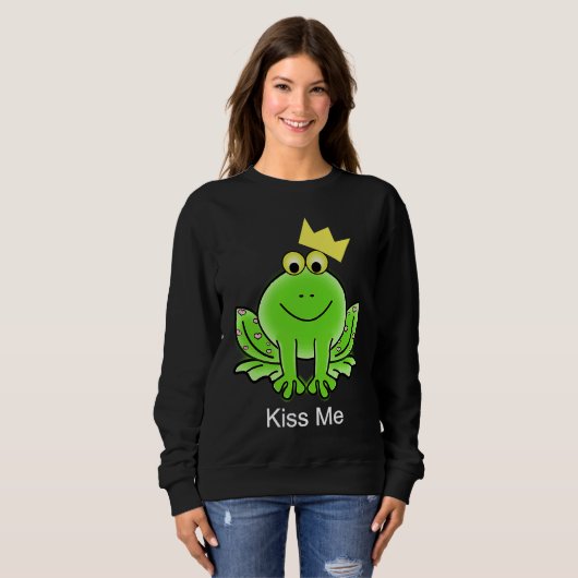 Frog Kiss Me Trui (Voorkant volledig)