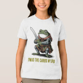 Frog Knight ’Twas the Carbs Tri-Blend Shirt (Voorkant)