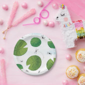 Frog Lilly Pad Verjaardagspapier Borden Papieren Bordje (Feest)