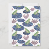 Frog Lily Pad Aankondiging van adreswijziging (Achterkant)