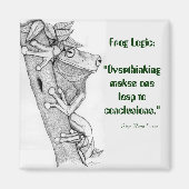 FROG LOGIC Fun Frog Magnet (Voorkant)