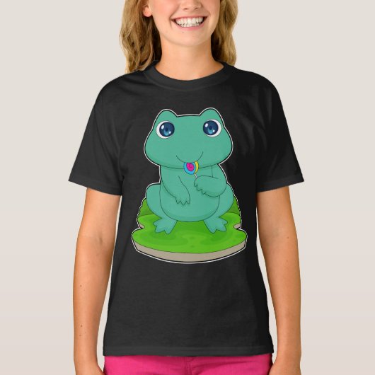 Frog Lollipop T-shirt (Voorkant)