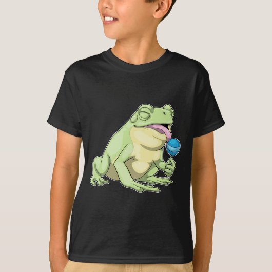 Frog Lollipop T-shirt (Voorkant)
