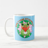 Frog Love – Cute Motivational Art Koffiemok (Links)
