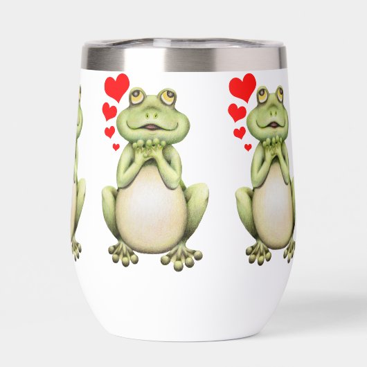 Frog Love Drawing (Achterkant)