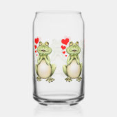 Frog Love Drawing Blikvorm Glas (Rechts)