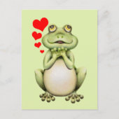 Frog Love Drawing Briefkaart (Voorkant)