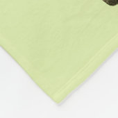 Frog Love Drawing Fleece Deken (Hoek)