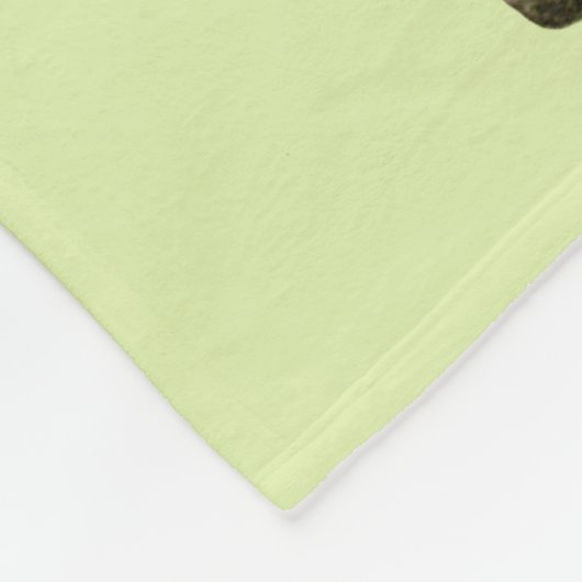 Frog Love Drawing Fleece Deken (Hoek)