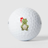 Frog Love Drawing Golfballen (Voorkant)