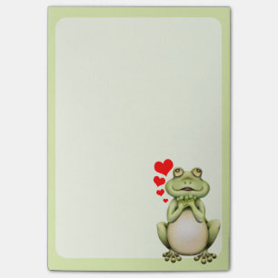 Frog Love Drawing Post-it® Notes