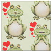 Frog Love Drawing Stof (Close Up)