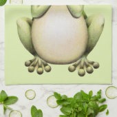 Frog Love Drawing Theedoek (Gevouwen)