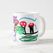 Frog love  grote koffiekop (Voorkant rechts)