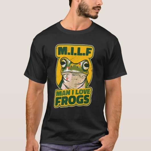 Frog Love Toad Frog Catcher Hunter Amphibian Catch T-shirt (Voorkant)