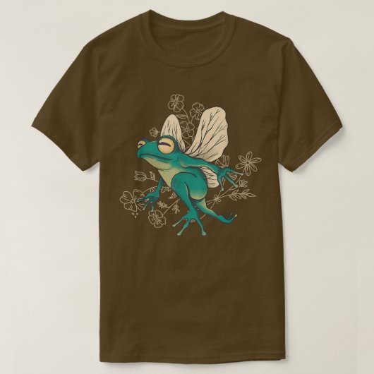 Frog Lover FunnyFairy Frog T-shirt (Design voorkant)