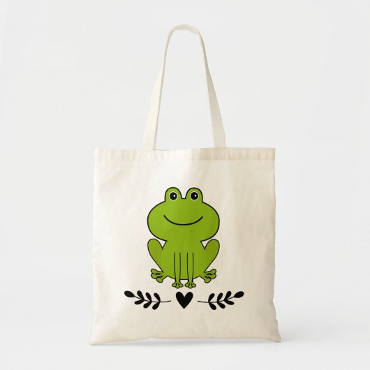 Frog Lover Gift Idee Tote Bag (Voorkant)