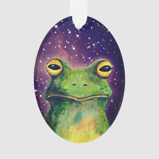 Frog Lover Ornament (voorkant)
