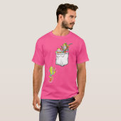 Frog Lover Schattigee Frog Pocke voor Frog T-shirt (Voorkant volledig)
