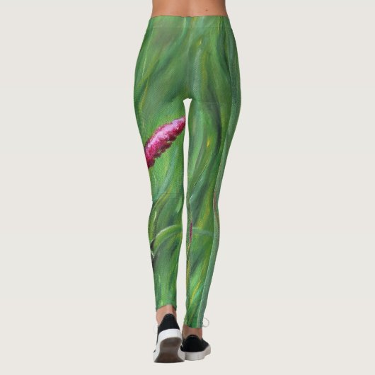 Frog Magic Humor Waterverf Froggy Leggings (Achterkant)
