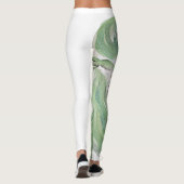 Frog Magic Humor Waterverf Froggy Leggings (Achterkant)