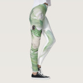 Frog Magic Humor Waterverf Froggy Leggings (Rechts)