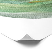 Frog Magic Humor Waterverf Froggy Poster (Hoek)