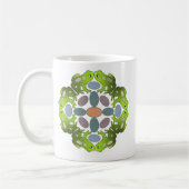 Frog Mandala Koffiemok (Links)