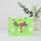 Frog Merchandise Gifts Briefkaart (Staand voorkant)