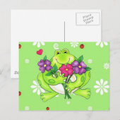 Frog Merchandise Gifts Briefkaart (Voorkant / Achterkant)
