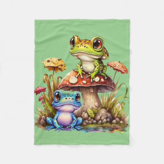 Frog Merchandise Gifts Fleece Deken