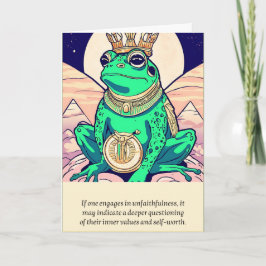 frog message happy birthday kaart