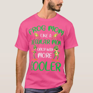 Frog Mom Toad Moederdag Frog T-shirt