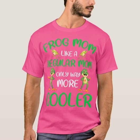 Frog Mom Toad Moederdag Frog T-shirt (Voorkant)