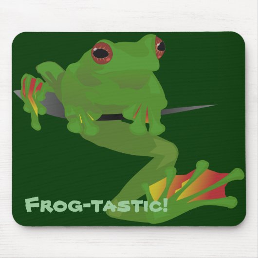 Frog Mousepad Muismat (Voorkant)