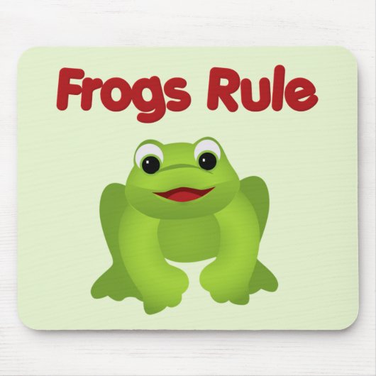 Frog Mousepad Muismat (Voorkant)