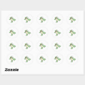 Frog Music Dance Ronde Sticker (Vel)